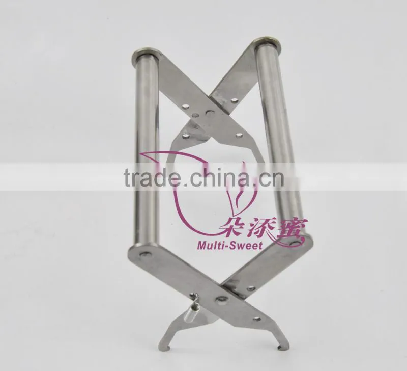 Stainless steel beehive frame grip