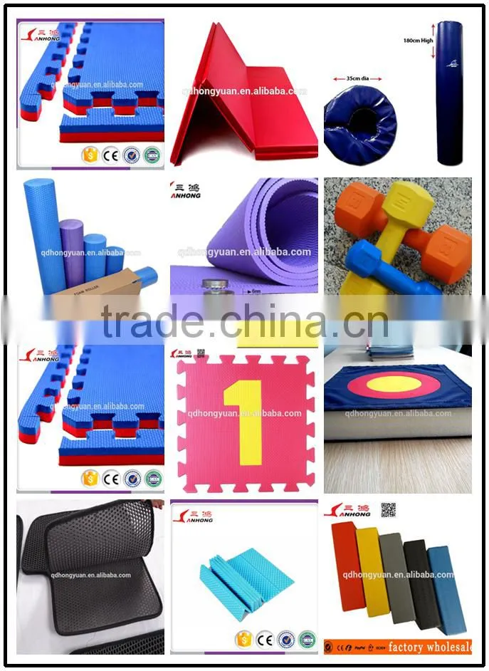 factory supply high quality plastic dumbell for gym
