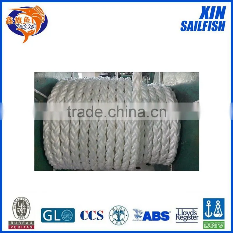 8 ply polypropylene rope for mooring rope with high quality and low price