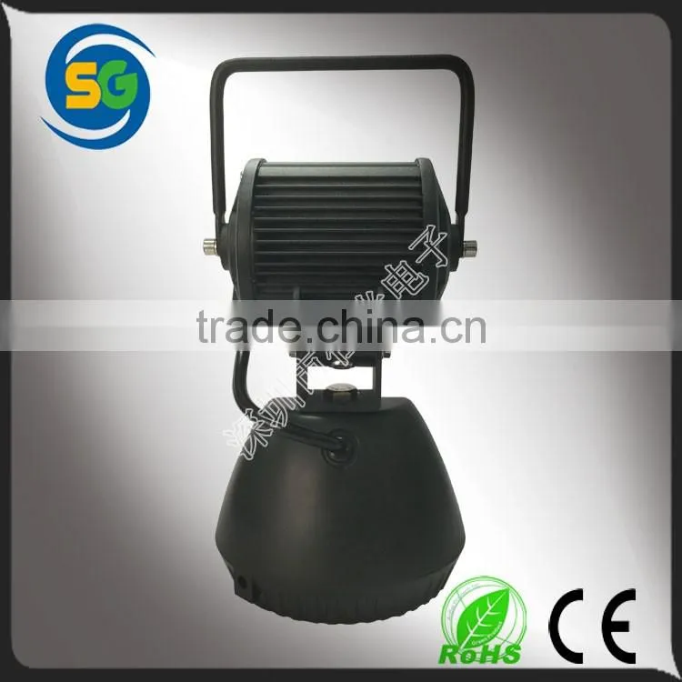 New design portable led light magnet base 18W rechargeable led work light