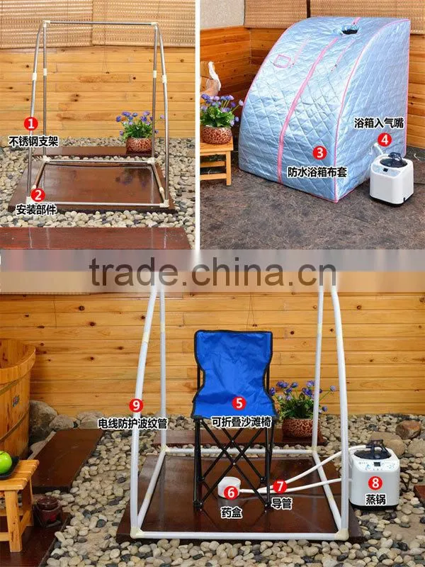 Waterprof Home Portable Steam Room
