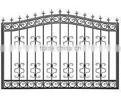 wrought iron forged staircase handrail
