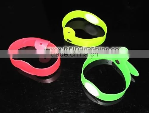 Flexible PVC Rfid Wristbands for Events