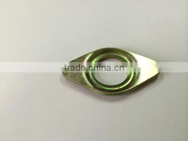 custom yellow zinc punching part and stamping part
