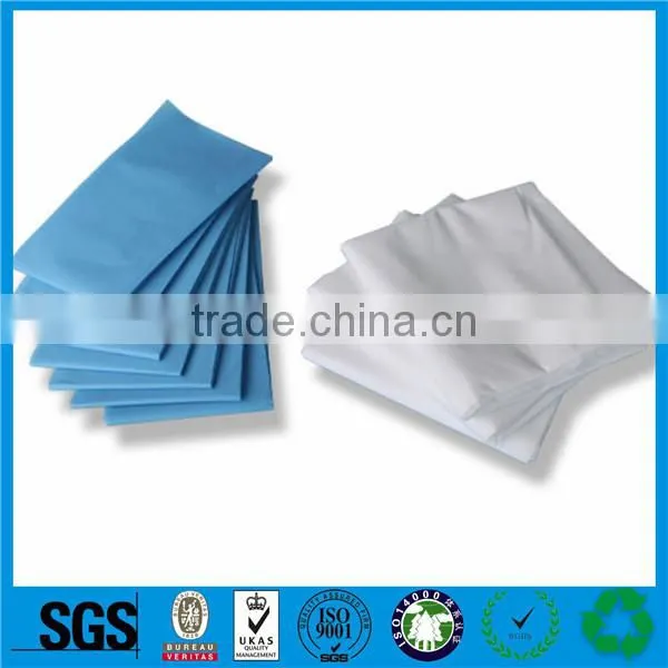 disposable nonwoven aprons made of PP+PE rolls and fabrics used in hospitals for medical and surgical use
