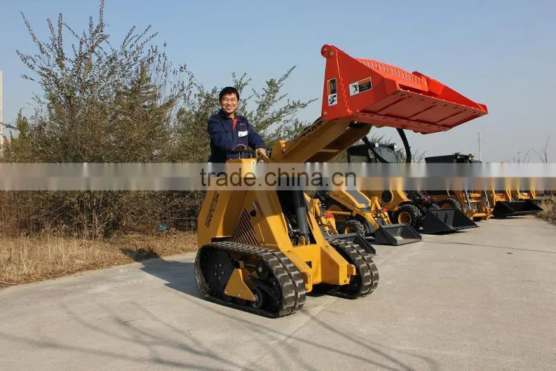 mini tracked skid steer loader with mini dozer blade,Kohler engine,26hp for sale