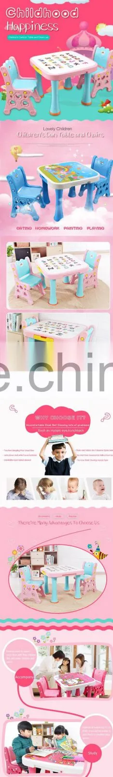 plastic study tables and chairs for kids