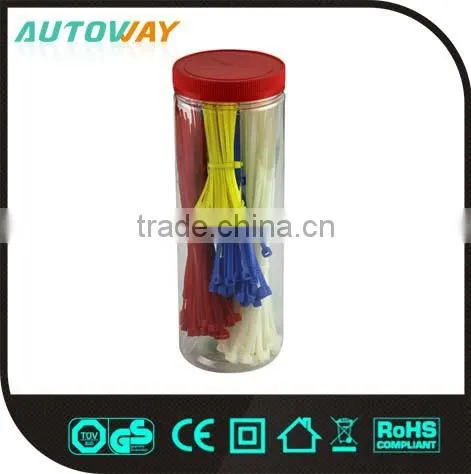 Different Size Mountable Head Nylon Plastic Cable Tie