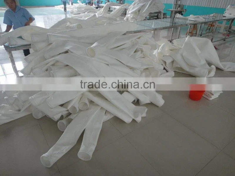 cement plant polyester felt dust filter bag