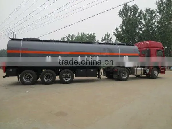 46490 Liters 3 axle Oil Tank Tandem Trailer for Sale