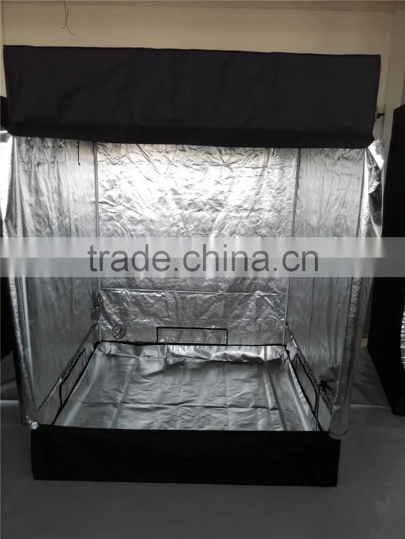 factory price lightproof mylar 600D grow box grow tent hydroponics complete kit 4'*4'