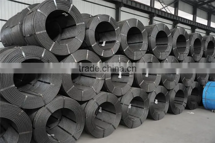 For building bridge material pc strand for building