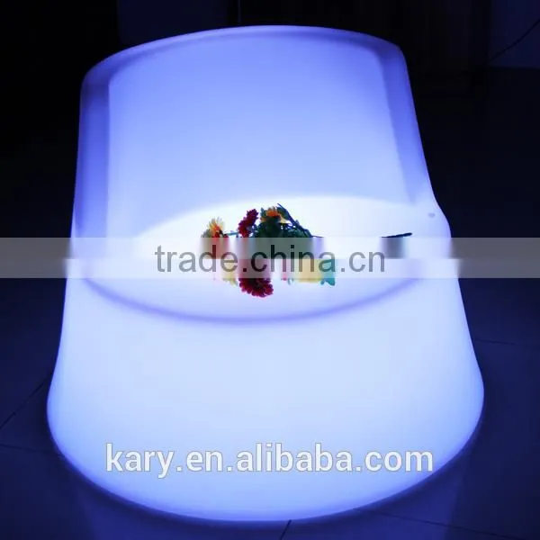 16 Colors Waterproof Rechargeable Illuminated LED Nightclub Bar Chair