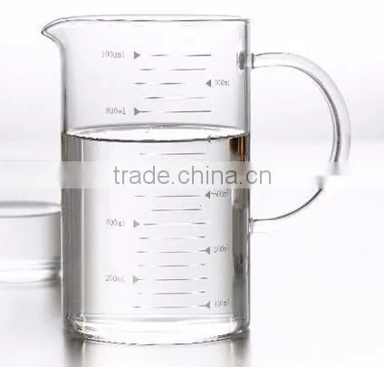 Haonai wholesale measuring drinking glass cup