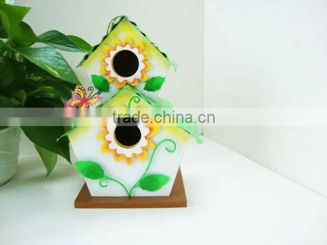 Garden Decorative Wooden Bird House,Eco-friendly Wooden Bird House
