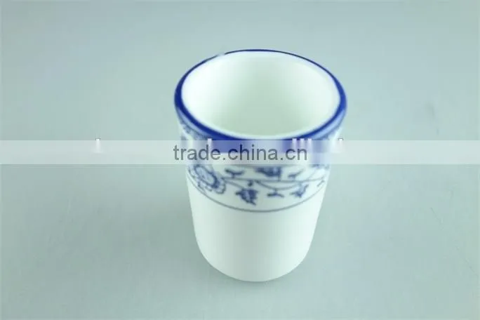 stock cheap blue & white porcelain cup, Japanese restaurant drinking cup , tea cups