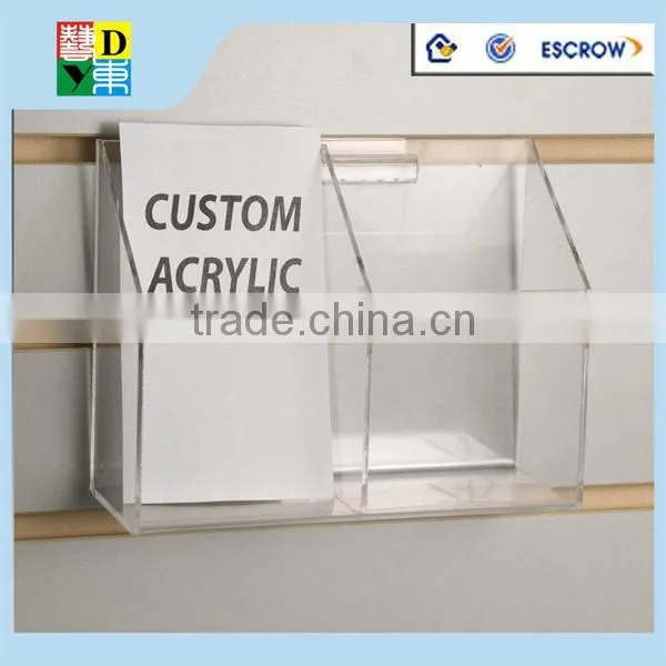 2015modern design customized acrylic toothbrush display rack/hot sale fashion design acrylic display stand shop use