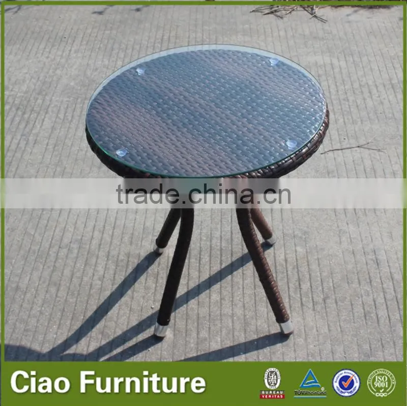 Foshan lounger mate with coffee table garden sets
