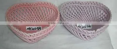 ceramic weave basket