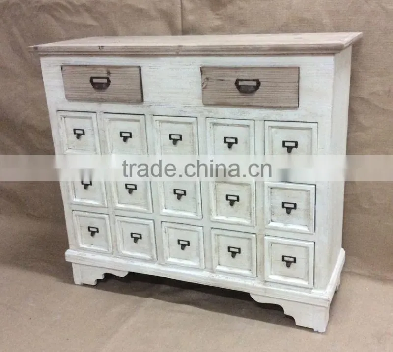 2015 Decorative vintage wood cabinet with nice carving pattern