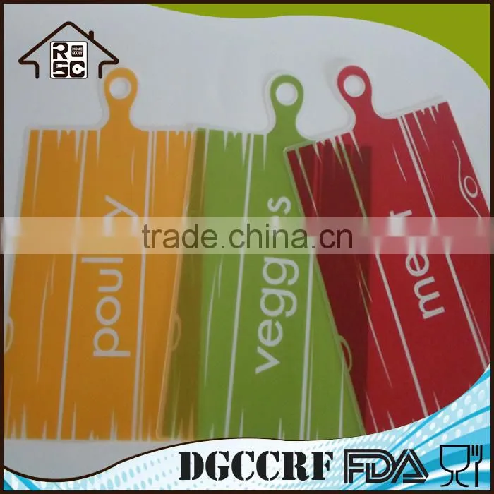 Plastic Cutting Mats Set of 3,Flexible Cutting mat wholesale,Index Cutting Mat with Hole