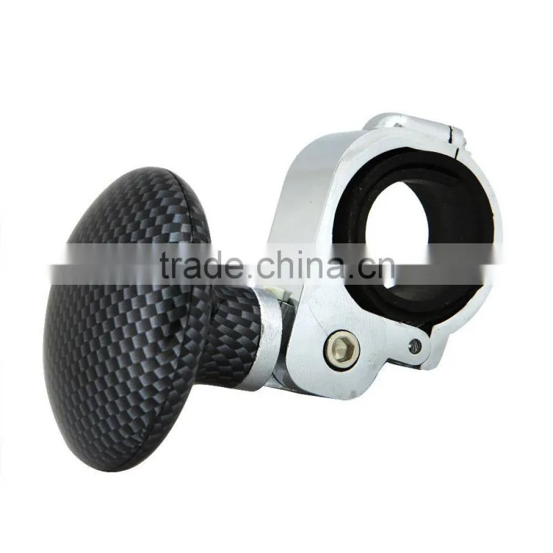 Vehicle Car Steering Wheel Spinner Knob Power Ball Fiber Multifunction 150468