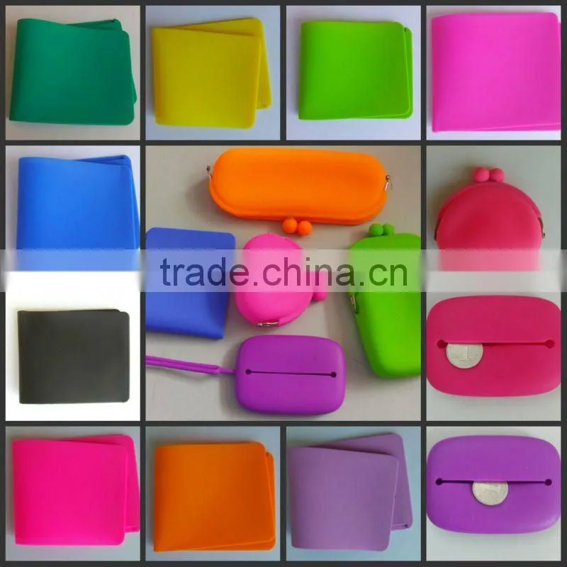 Cheap Fashion mini silicone coin purse,small coin wallet