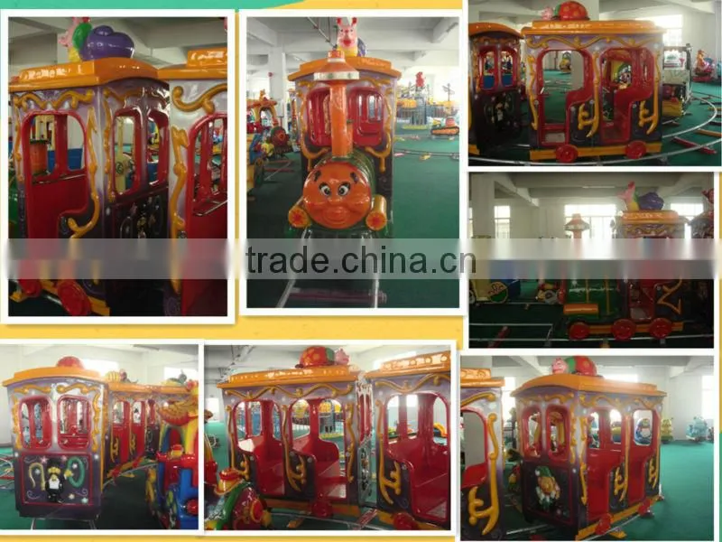 HIGH QUALITY FIBER REINFORCE PLASTIC AMUSEMENT PARK TOURIST ELECTRIC TRAIN