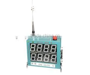Wireless CD4X multi gas detector mounted to wall