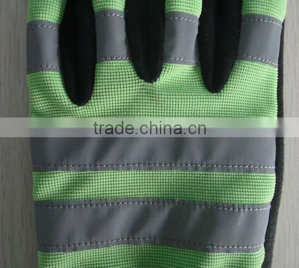 High Visibility Mechanics Gloves ZJM43