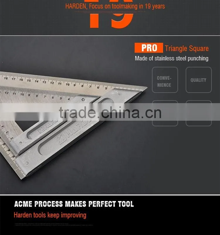 Professional Stainless steel Triangle Square