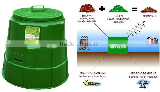 PLASTIC COMPOST BIN