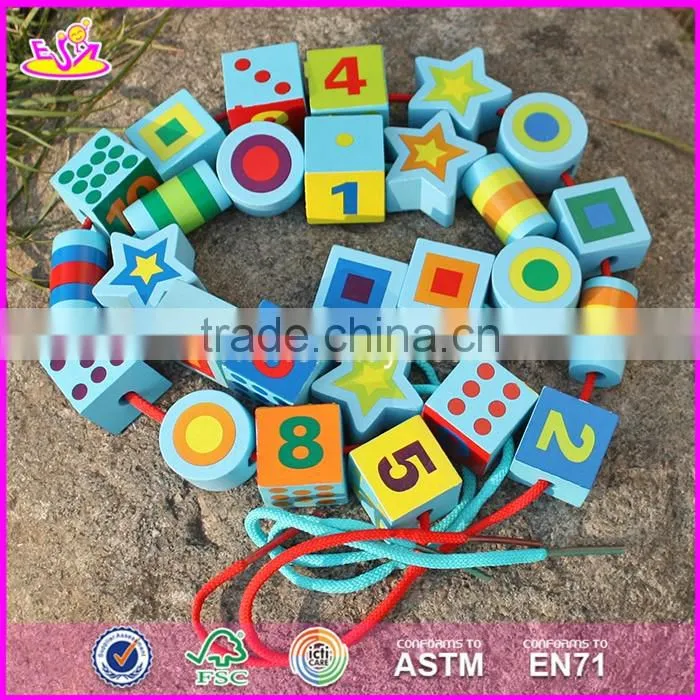 2017 Funny educational toys wooden toddler games W11E065-S