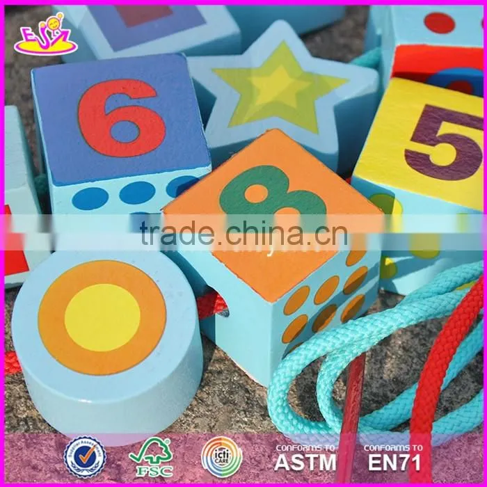 2017 Funny educational toys wooden toddler games W11E065-S