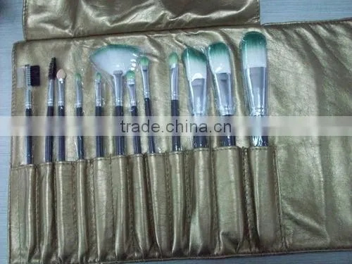 2014 professional 12pcs cosmetic/beauty/makeup brush set /set brushes