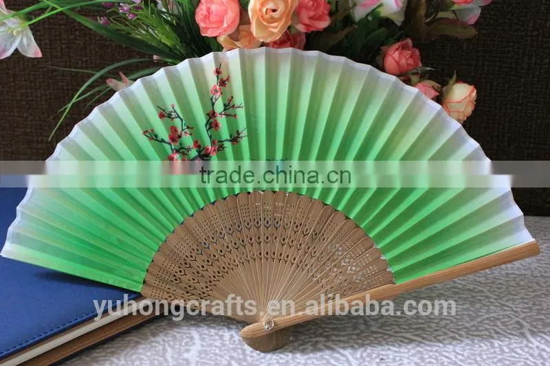 Custom Japanese cloth fan for promotion