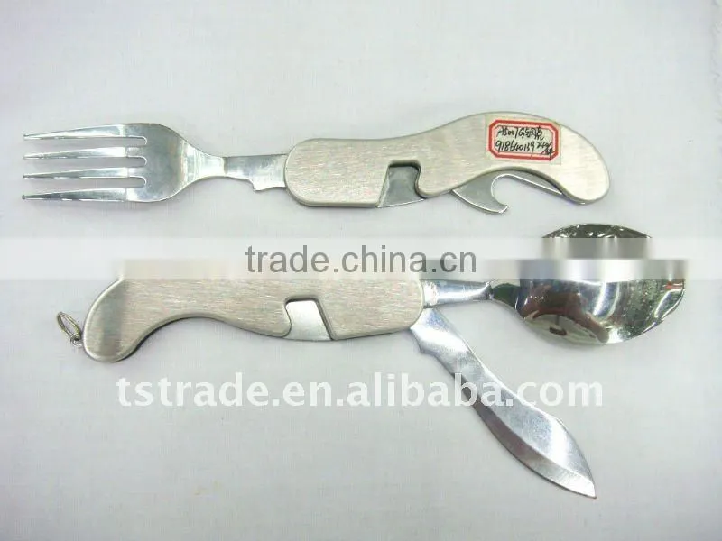 2014 new Picnic multi outdoor tableware barbecue tool Set( KS607 )
