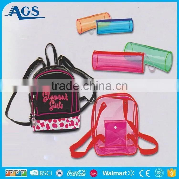 China factory ladies leather hand bag beautiful in colors