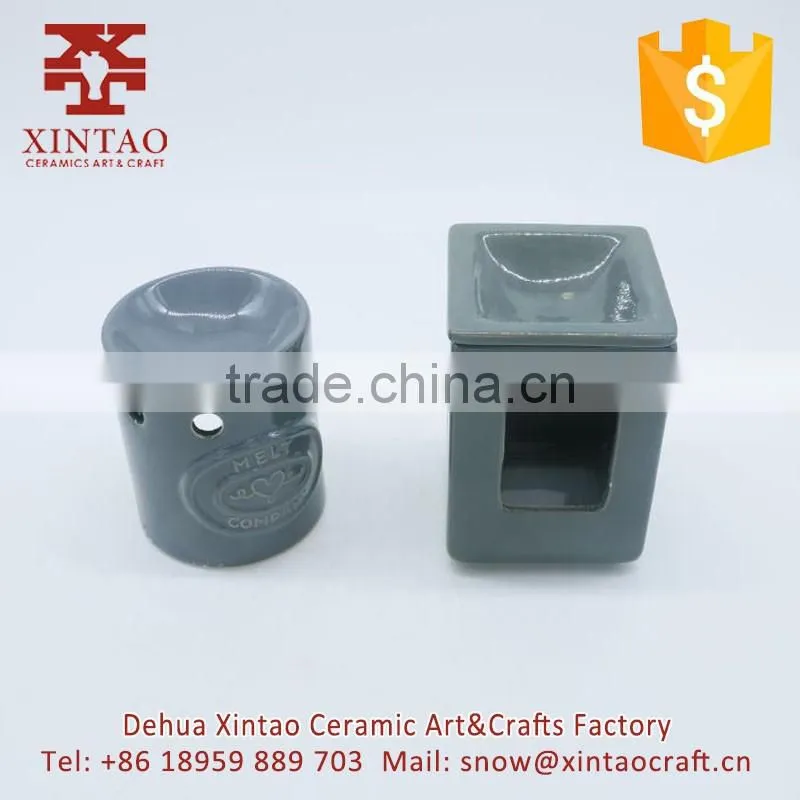 Home and garden Custom square ceramic candle holder