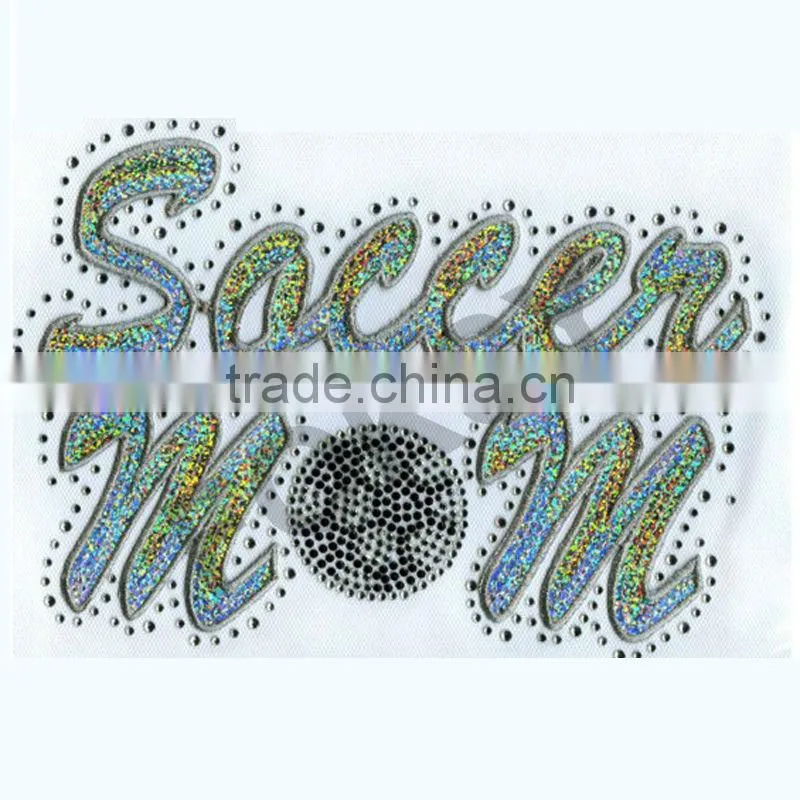 balicats rhinestone sequin appliques hotfix transfer
