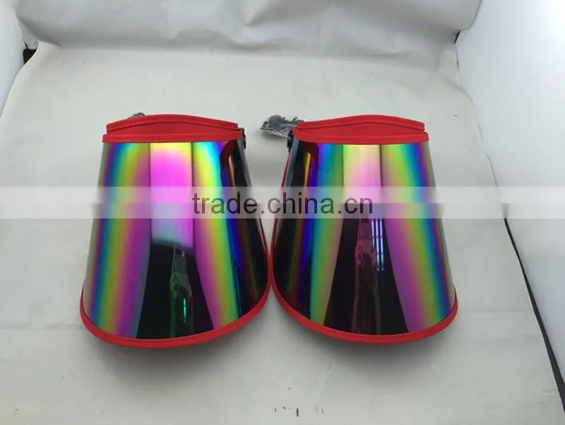 Hight Quality PVC Cap /Hat Cool Unisex Empty Hat Plastic Sun Hat