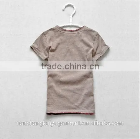 2017 fashion boy kids printed T shirt wholesale