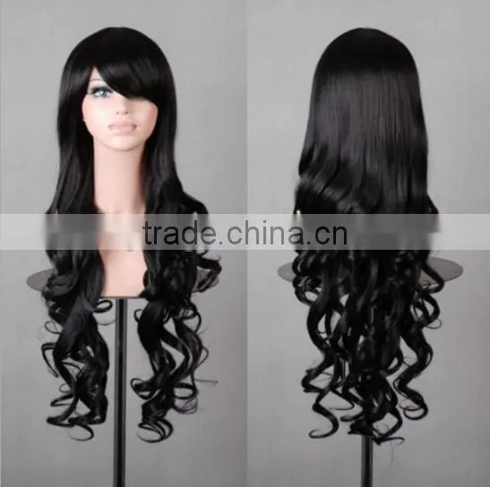 Colorful fashion Cosplay Wig Bob Style human Hair Wigs cheap party wigs