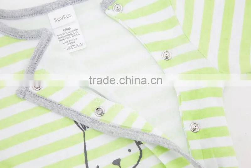 2017 Winter Wear 100% Cotton Rabbit Design Baby Rompers For Winter