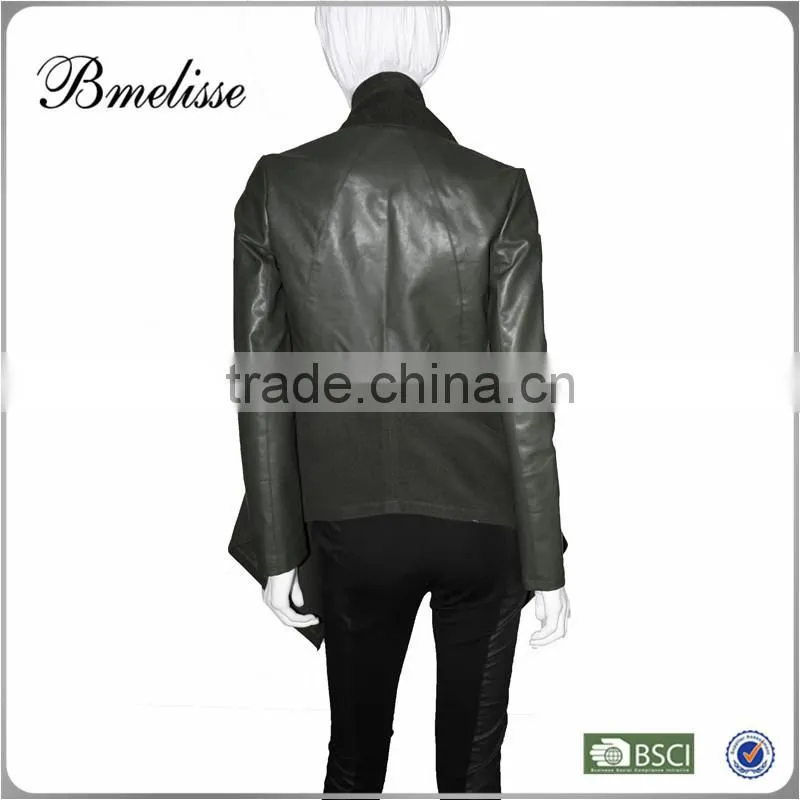 2014-2015 new arrival ladies pu leather jackets for women fahion appreal
