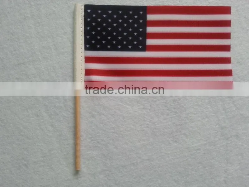 promotional national hand flag