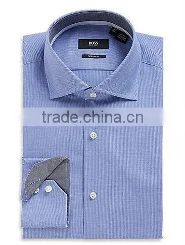 fashionable mens shirts 2014 newest style Stylish Cotton Solid Color slim fit comfortable men's Office Shirts