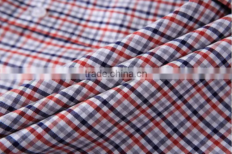 China direct factory customise 100% cotton check pattern latest formal shirt designs for men
