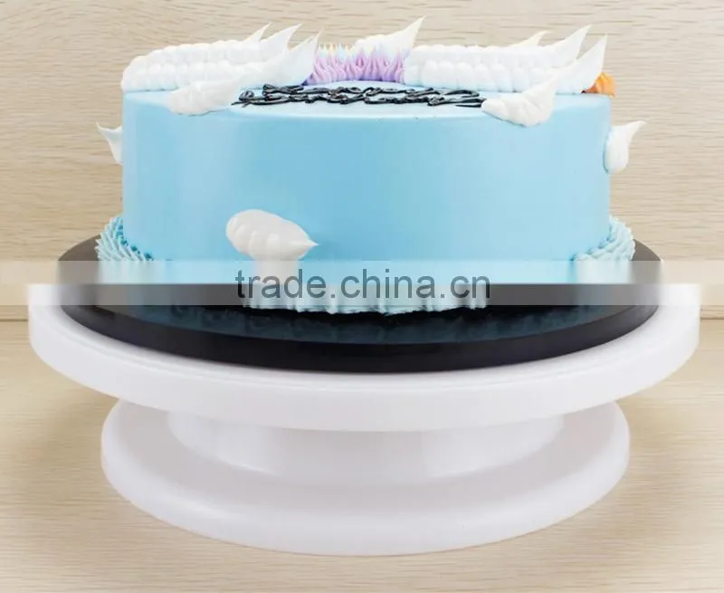 Rotating Cake Decorating turntable rotating stand/ Icing Turntable Display Table Stand cake turntable for wedding cake