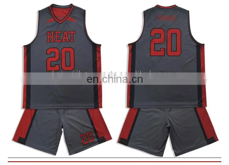 youth basketball team set basketball jogging suit polyester dry fit basketball uniform